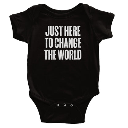 Just Here to Change The World Bodysuit