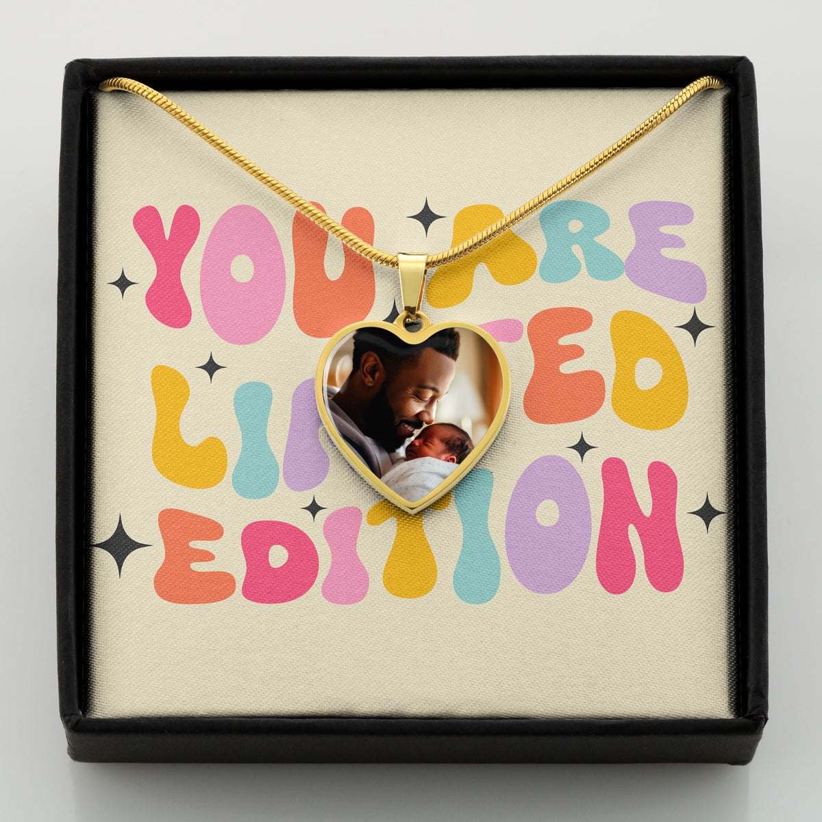 You are Limited Edition Personalized photo necklace (with box)