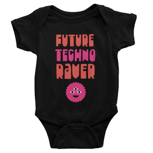 Future Techno Raver Baby Bodysuit